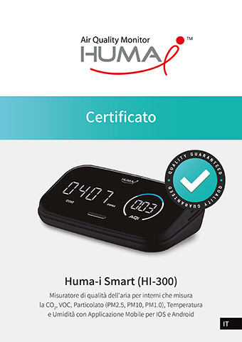 Huma-i smart (HI-300)  Monitori qualità dell'aria interna